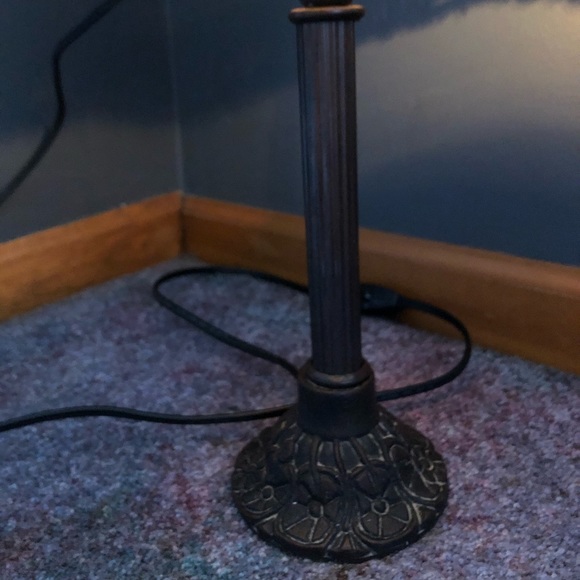 Vintage Beaded Hat Side Lamp - Picture 4 of 8